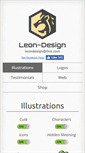 Mobile Screenshot of leon-design.net